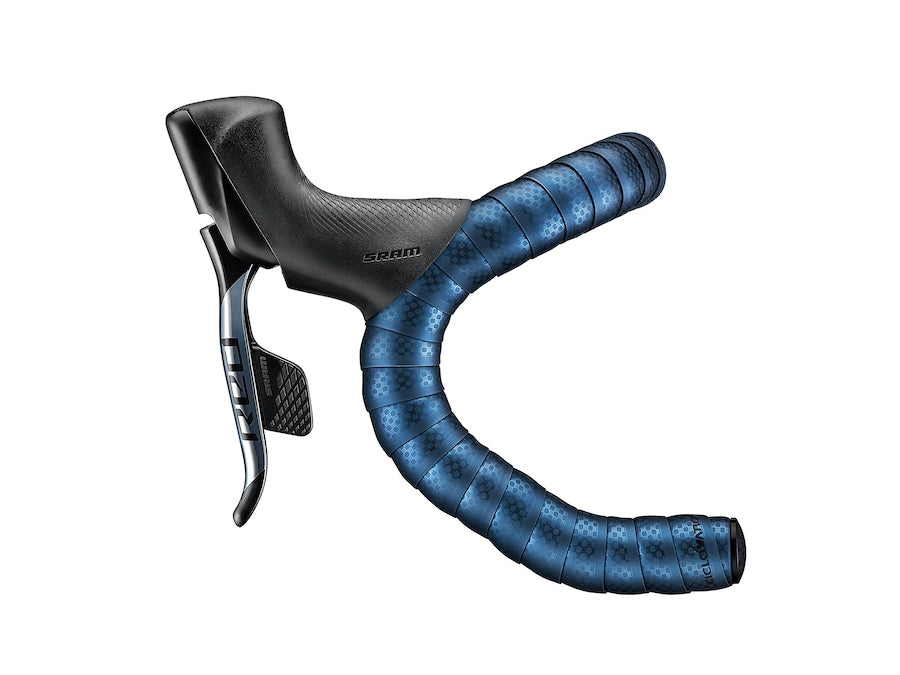 Ciclovation Poly Touch Vapor Metallic bar tape Portimao Blue