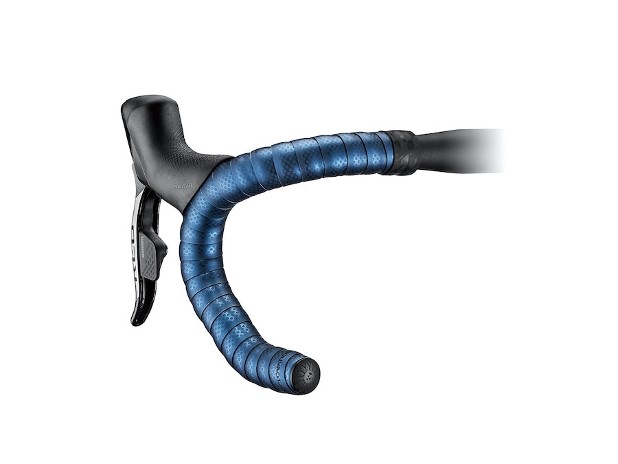 Metallic checkerboard cycling handlebar tape premium poly touch