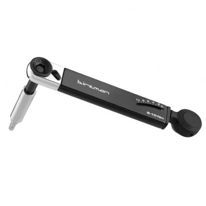 Birzman Pocket Torque Wrench (2-10 Nm), a compact multi-tool for on-the-go bicycle repairs.

