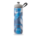 Polar Sport Insulated Bike Water Bottle 710ml Contender Blue Silver