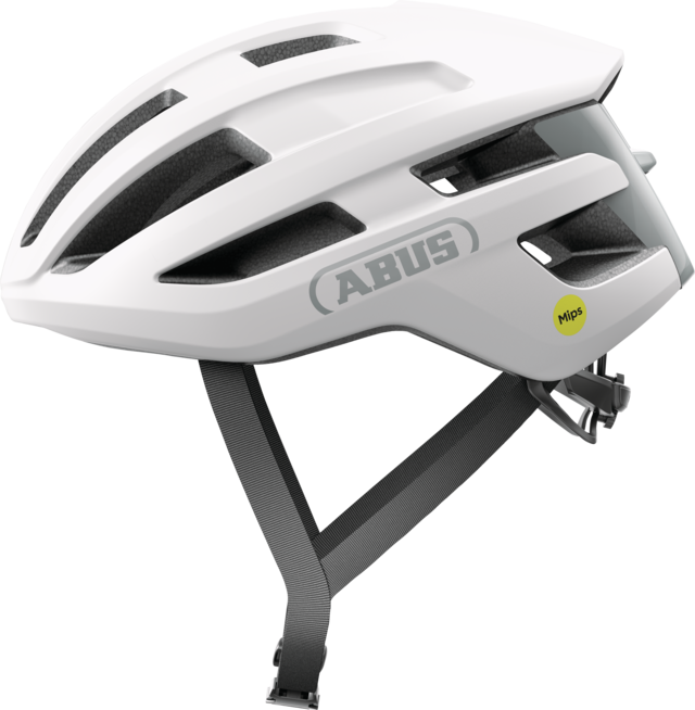 PowerDome MIPS polar white road cycling helmet
