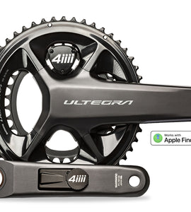 4iiii PM crankset precision PRO, GEN3+, ULTEGRA, R8100, dual side, 165mm, 50-34T