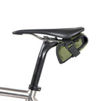 Lightweight Restrap tool pouch olive with reflective straps