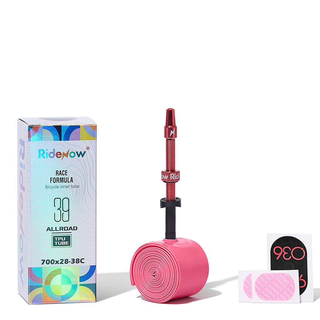 Advanced RideNow TPU inner tube designed for all-weather road and touring bikes

