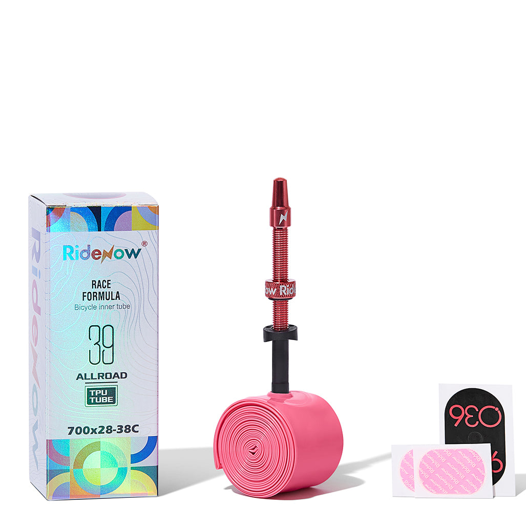 Advanced RideNow TPU inner tube designed for all-weather road and touring bikes

