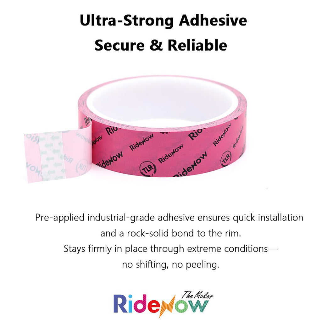 RideNow 27mm Tubeless Bike Rim Tape – High-Performance Rim Sealing Tape

