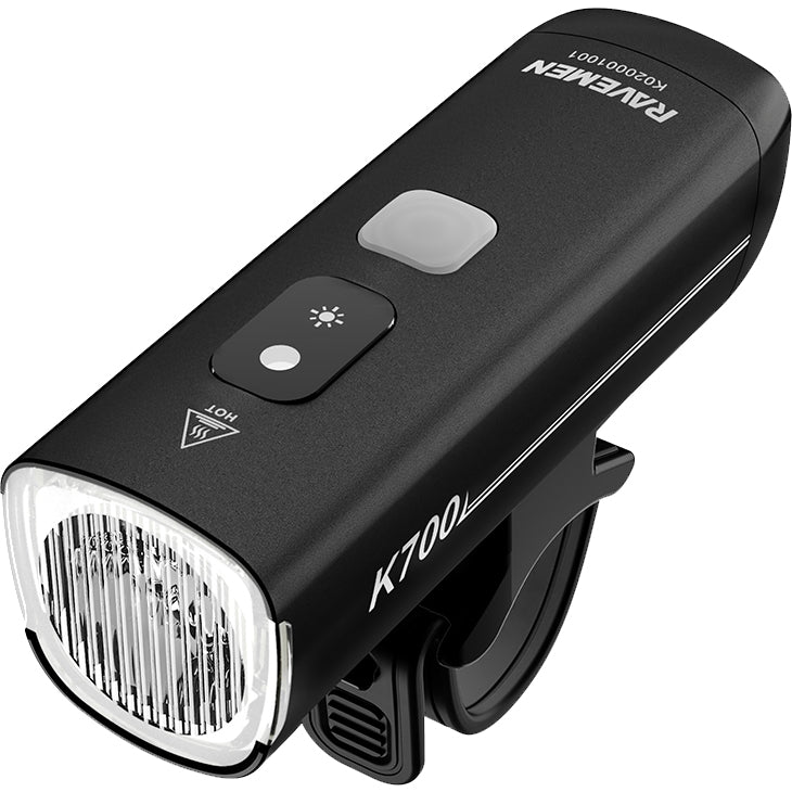 Ravemen K700 bicycle front light USB-C rechargeable