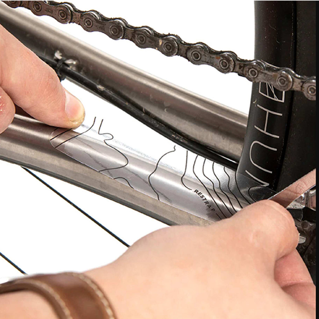 Restrap frame protection kit for road and gravel bikes