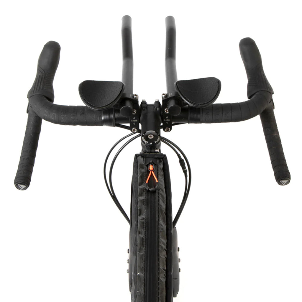 Lightweight 239g top tube bag with rigid internal structure