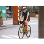 Waterproof rolltop handlebar bag for cycling