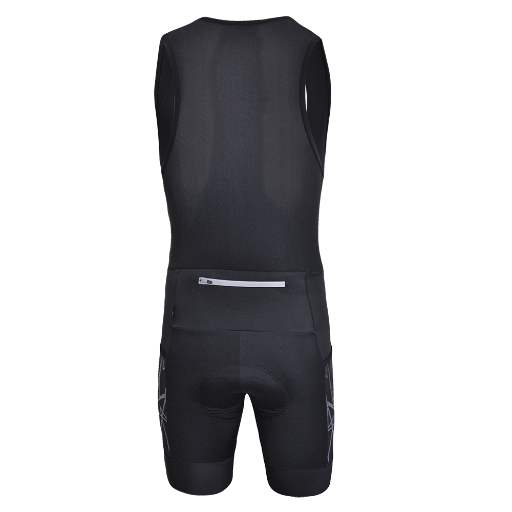 Funkier Piana Bib Black back view