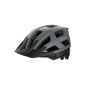 Smart MTB helmet with Bluetooth 5.1, LED light, and trail-ready design – Sena M1 Grey