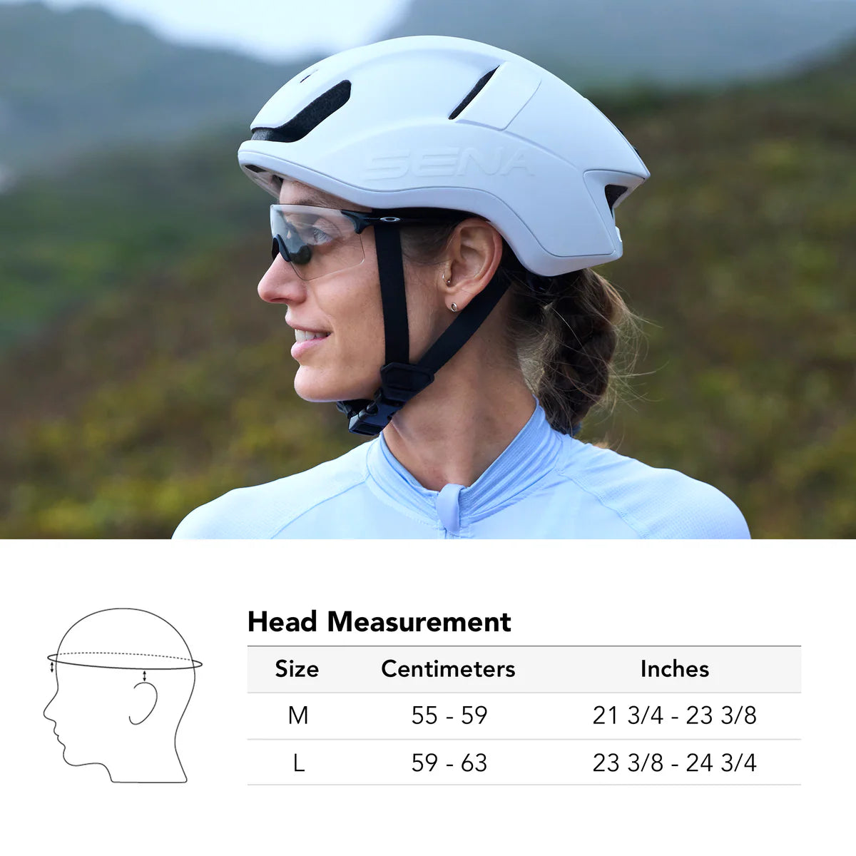 Sena S1 Road Bike Helmet with Mesh Intercom Technology