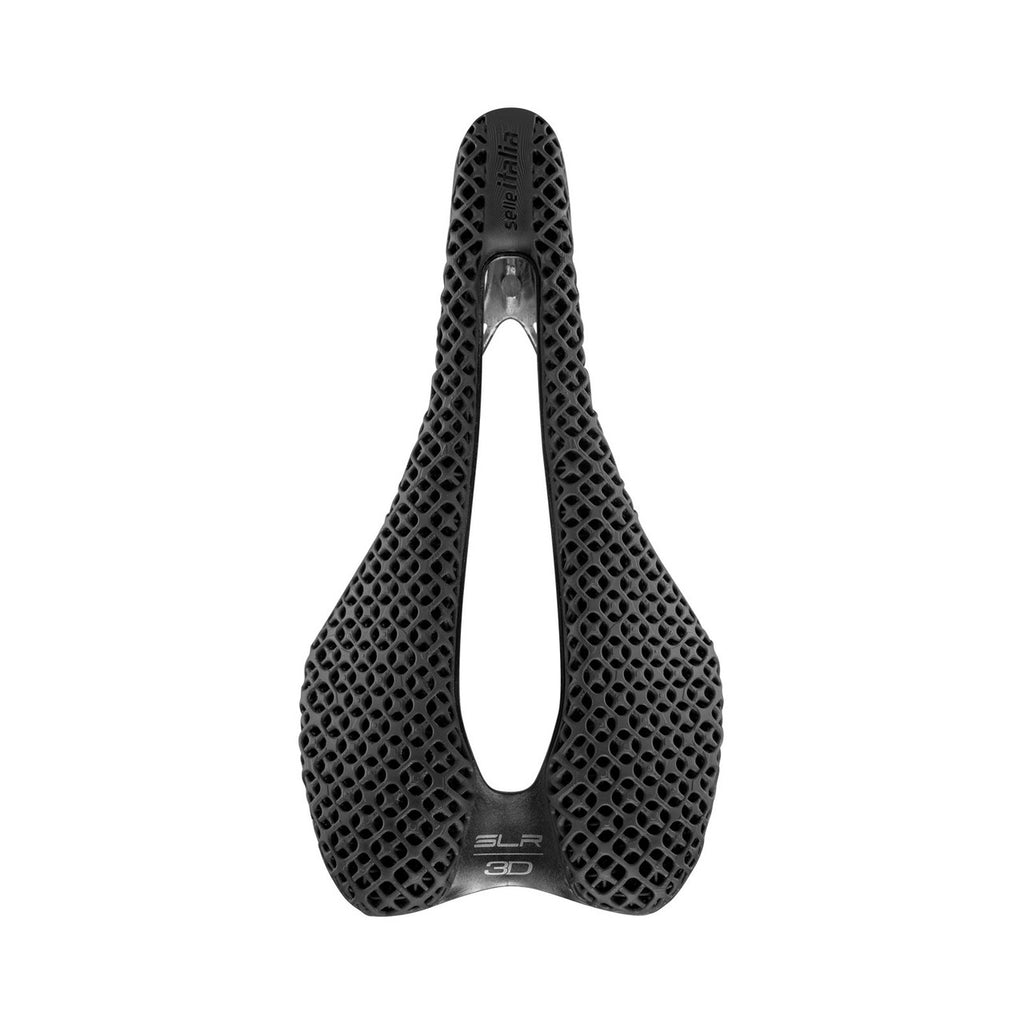 Lightweight 3D printed cycling saddle with Carbon DLS Technology