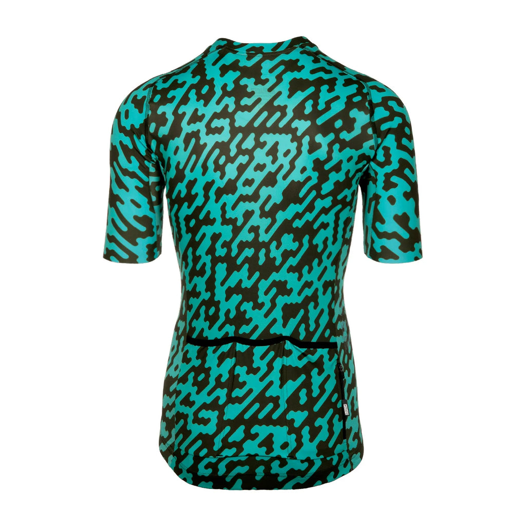 Bioracer Men's Spitfire Jersey (Green Noise) – Cycling Apparel