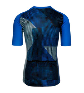 Bioracer Men's Spitfire Jersey (Blue Bitzz)