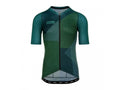Bioracer Men's Spitfire Jersey in Green Blitzz, lightweight cycling clothes available at United by Cycling