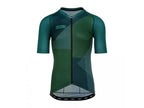 Bioracer Men's Spitfire Jersey in Green Blitzz, lightweight cycling clothes available at United by Cycling