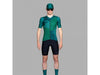 Bioracer Men's Spitfire Jersey in Green Blitzz, lightweight cycling clothes available at United by Cycling