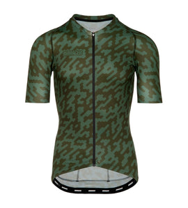 Bioracer Men's Spitfire Jersey (Olive Noise)