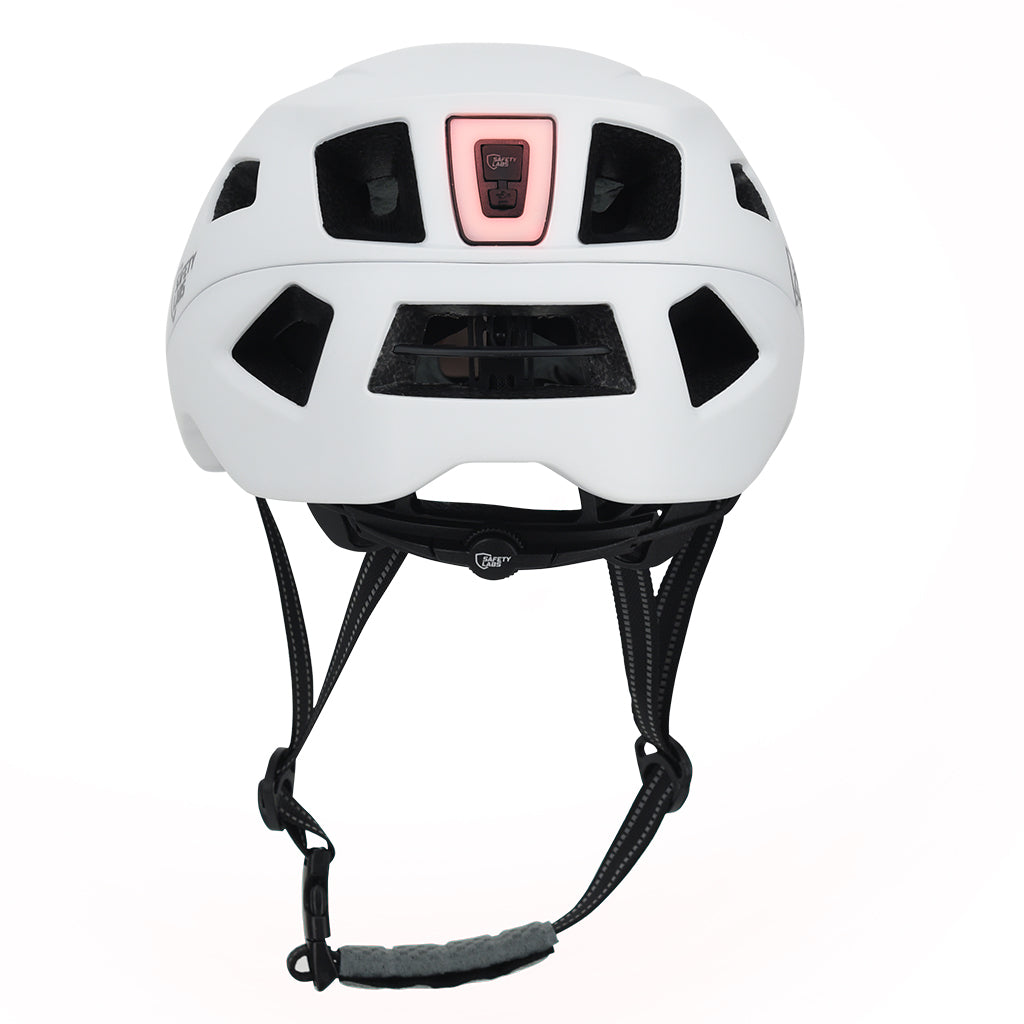 Safety Labs X-Eros 2.0 MIPS cycling helmet matt white front view