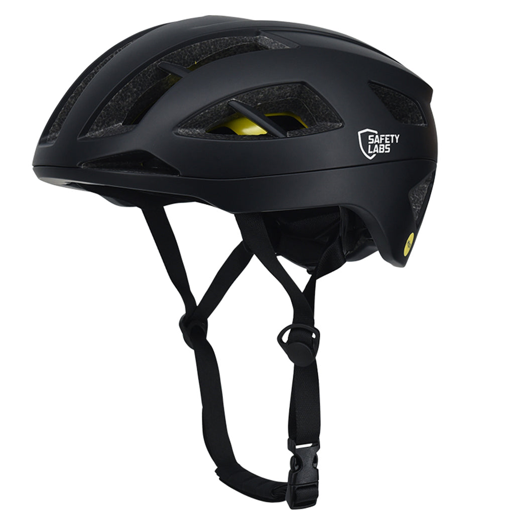 Safety Labs X-Eros 2.0 helmet rear view with LED safety light