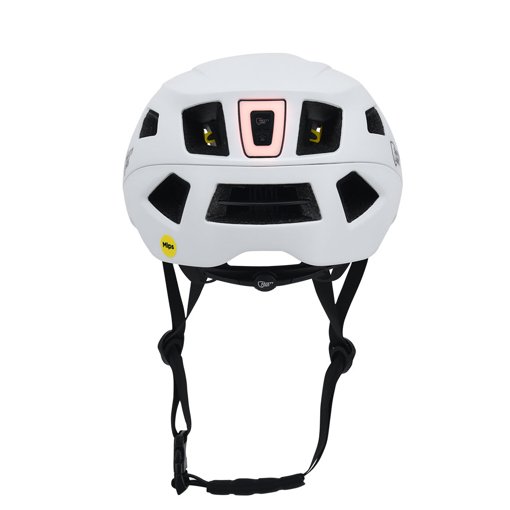 Safety Labs X-Eros 2.0 road cycling helmet with USB LED light