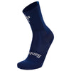 Santini Maillot Jaune Bonette Socks | Navy Blue, High Profile