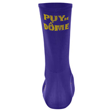 Santini Tour De France Puy De Dome Socks | Purple, High Profile