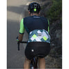 Model wearing Santini VIS jersey showing slim fit

