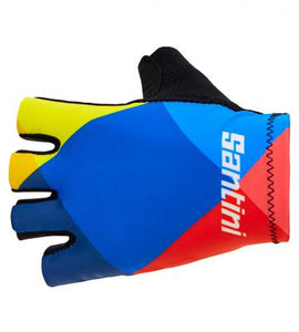 Santini Lidl-Trek Fanline Gloves-Print