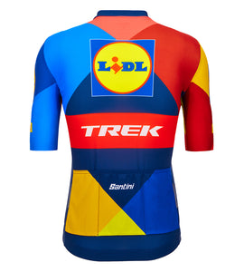 Santini Lidl-Trek Fanline Jersey-(Blue Marine)