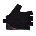 Lightweight breathable beige cycling gloves by Santini

