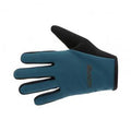 Santini MTB full finger blue gloves with silicone grip

