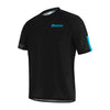 Santini mountain bike jersey with round collar and breathable fabric