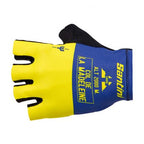 Santini Col de la Madeleine cycling gloves with anti-shock palm

