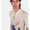Santini Note Jersey featuring breathable Polartec Delta fabric