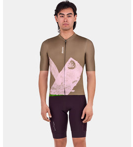 Santini Note Jersey-(Military Green)