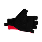 Lightweight breathable Santini Redux Istinto gloves red

