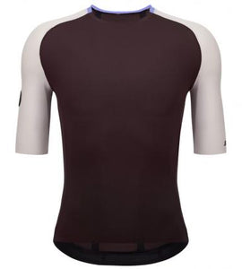 Santini Terranova Pelle Unisex Jersey-(Dark Brown)
