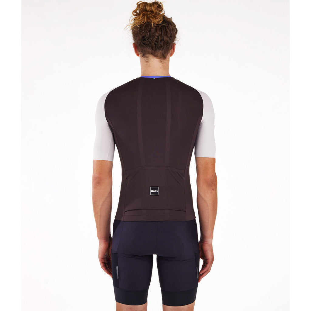 Minimalist design Santini jersey from the Terranova collection