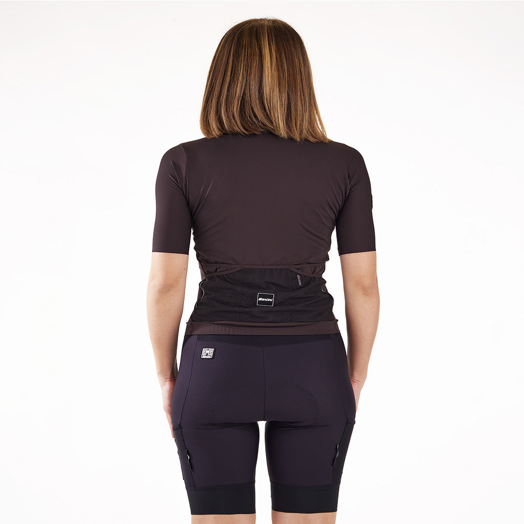 Italian-made unisex cycling jersey in breathable lightweight fabric