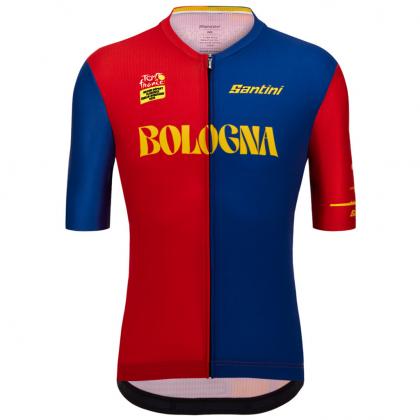 Santini Tour de France Bologna cycling jersey print edition

