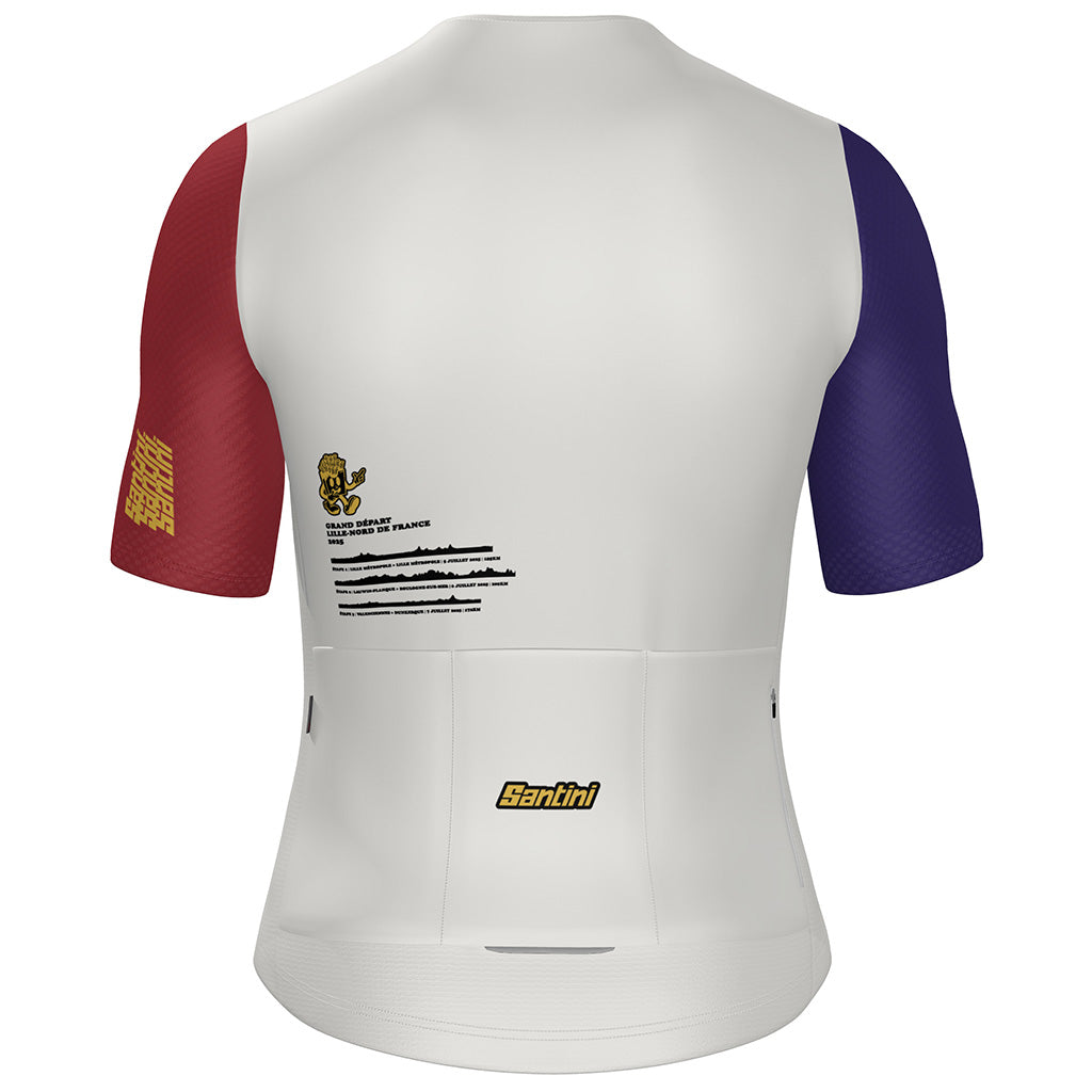 Santini Tour De France Grand Depart Lille Unisex Jersey-(Print)