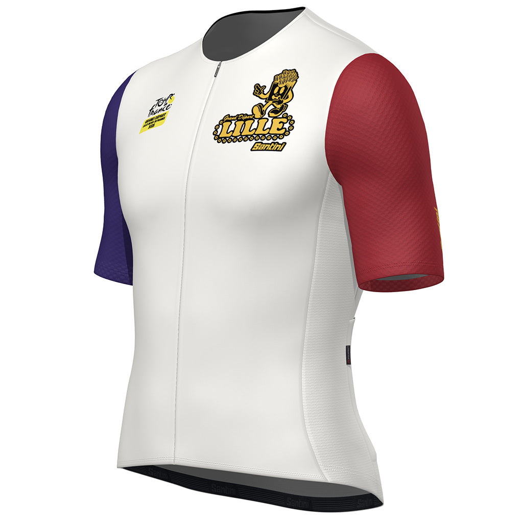 Santini Tour De France Grand Depart Lille Unisex Jersey-(Print)