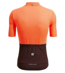 Santini Colore Riga Jersey-(Orange)