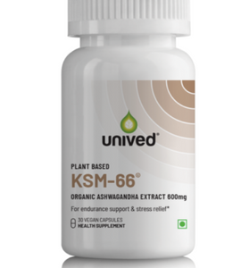 UNIVED KSM-66 Ashwagandha (30 Capsules)