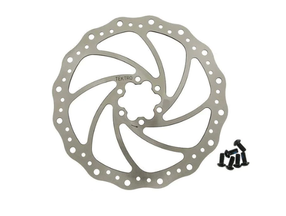 Shop Tektro Rotor TR-203-11  (203mm, 6 Bolt) Online in India | United By Cycling