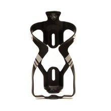 Silca Sicuaro Carbon Bottle Cage Black Grey mounted on road bike