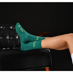 Skull Monton Earth socks with arch support cycling design